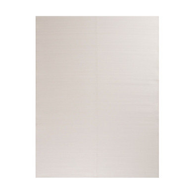 Tapis extérieur - 150x220cm - blanc - 100% polypropylène résistant aux UV - 400gr/m2 - ALBIN