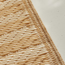 Tapis extérieur - 150x220cm - beige - 100% polypropylène résistant aux UV - 400gr/m2 - AMBRE