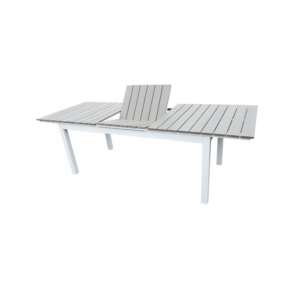 Table De Jardin Aluminium Blanc